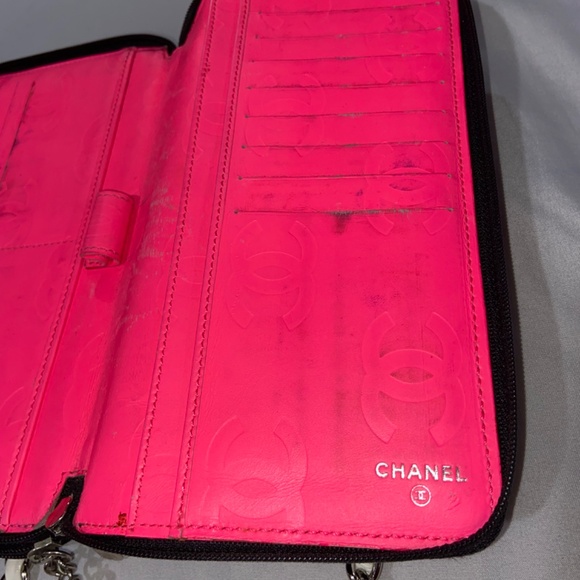 💗💗CHANEL💗💗Cambon Double Organizer on Chain - Picture 5 of 16